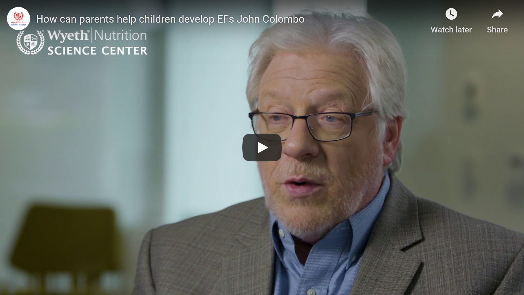 How can parents help children develop Executive Functions - Prof. John Colombo