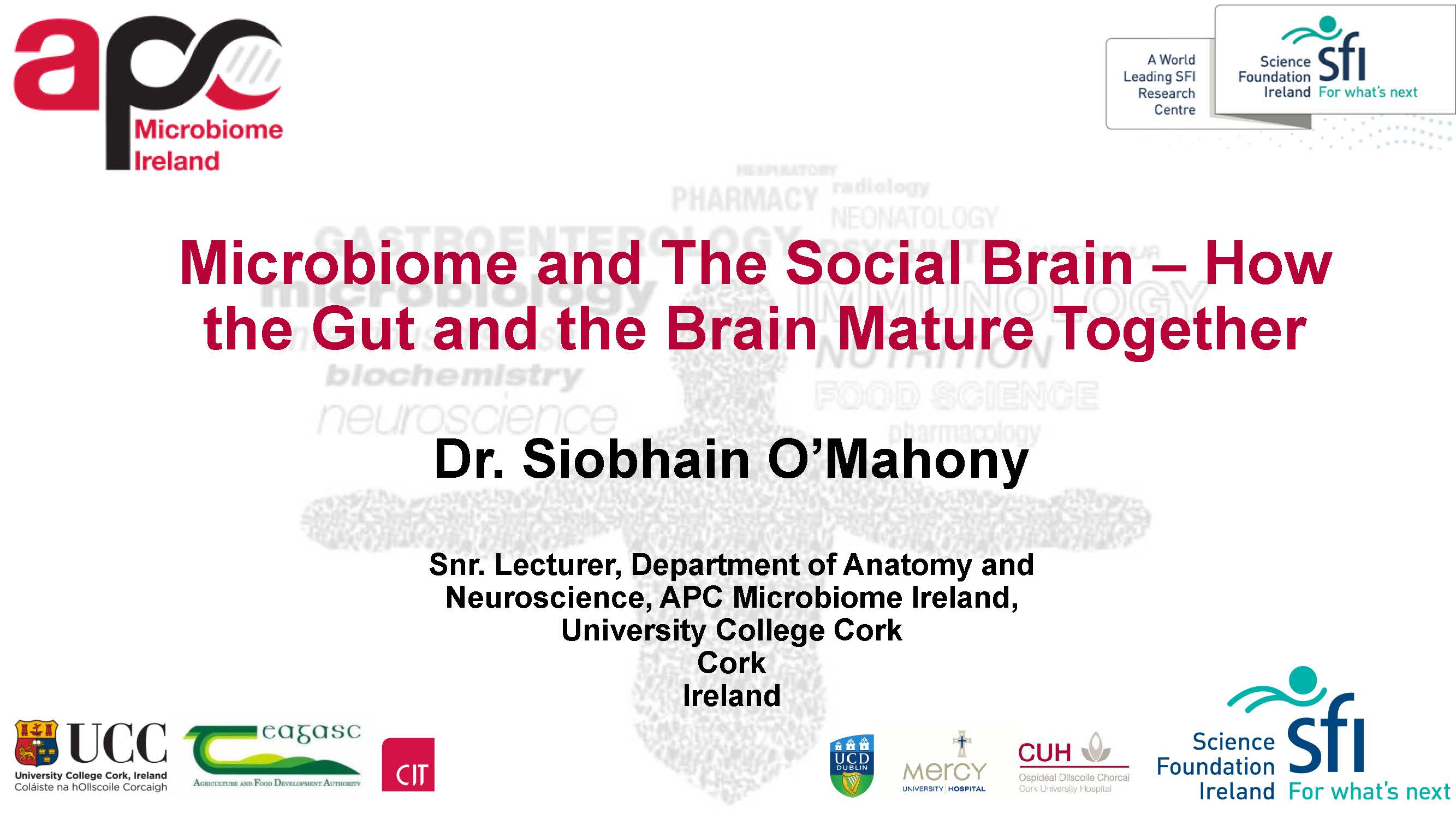 Microbiome and The Social Brain How the Gut and the Brain Mature Together