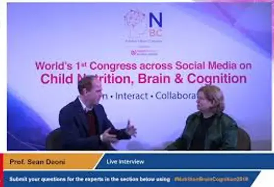 Prof. Sean Deoni - Interview 31st Oct 2019 Prof. Sean Deoni - Interview 31st Oct 2019
