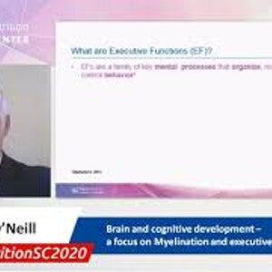Brain and cognitive development – a focus on myelination and executive functions. Dr. Barry O’Neill