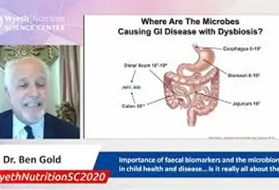 Importance of faecal biomarkers and the microbiome’s role in child health and disease… Is it really all about the poop? Dr. Ben Gold