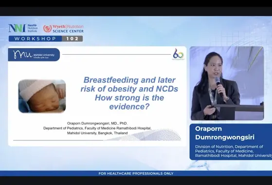 Breastfeeding and Later Risk of Obesity and NCDs – how strong is the evidence?