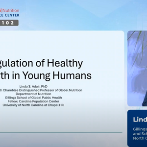 The Regulation of Healthy Growth in Young Humans