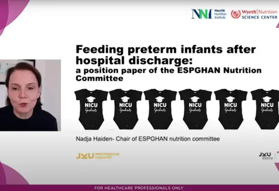 Nutrition care after discharge: New ESPGHAN guidelines