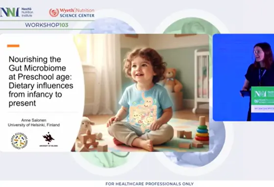Nourishing the Microbiome at Preschool age: Dietary influences from infancy to present