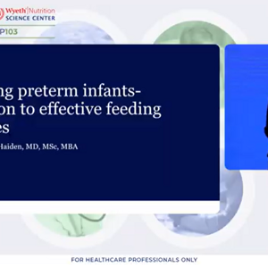 Nurturing preterm infants - Transition to effective feeding strategies