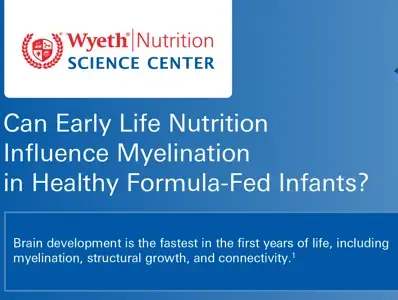 Infographics Can Early Life Nutrition Influence Myelination